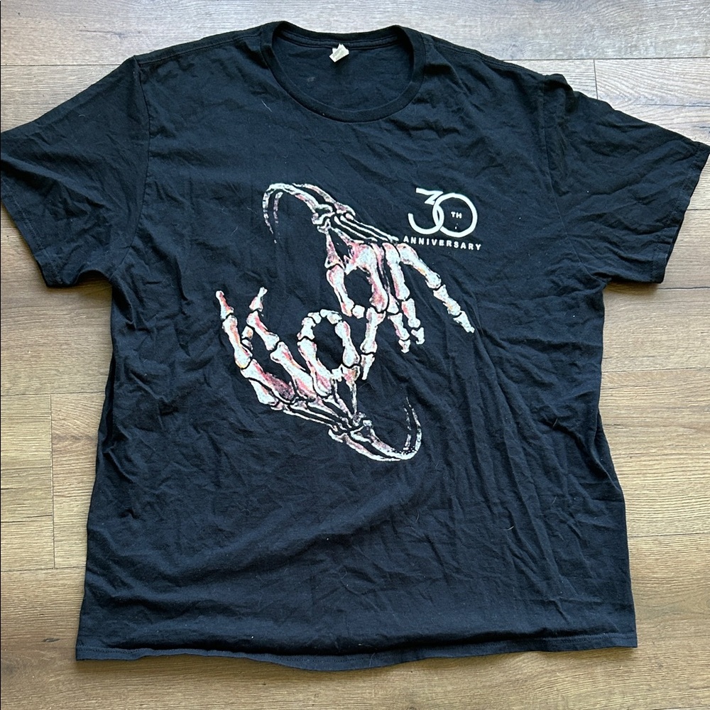 Korn Black 30th Anniversary Graphic T-Shirt ! 2XL